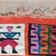 Vintage carpet South America 150 x 105 cm