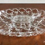 Partitioned dish for aperitif and appetizers