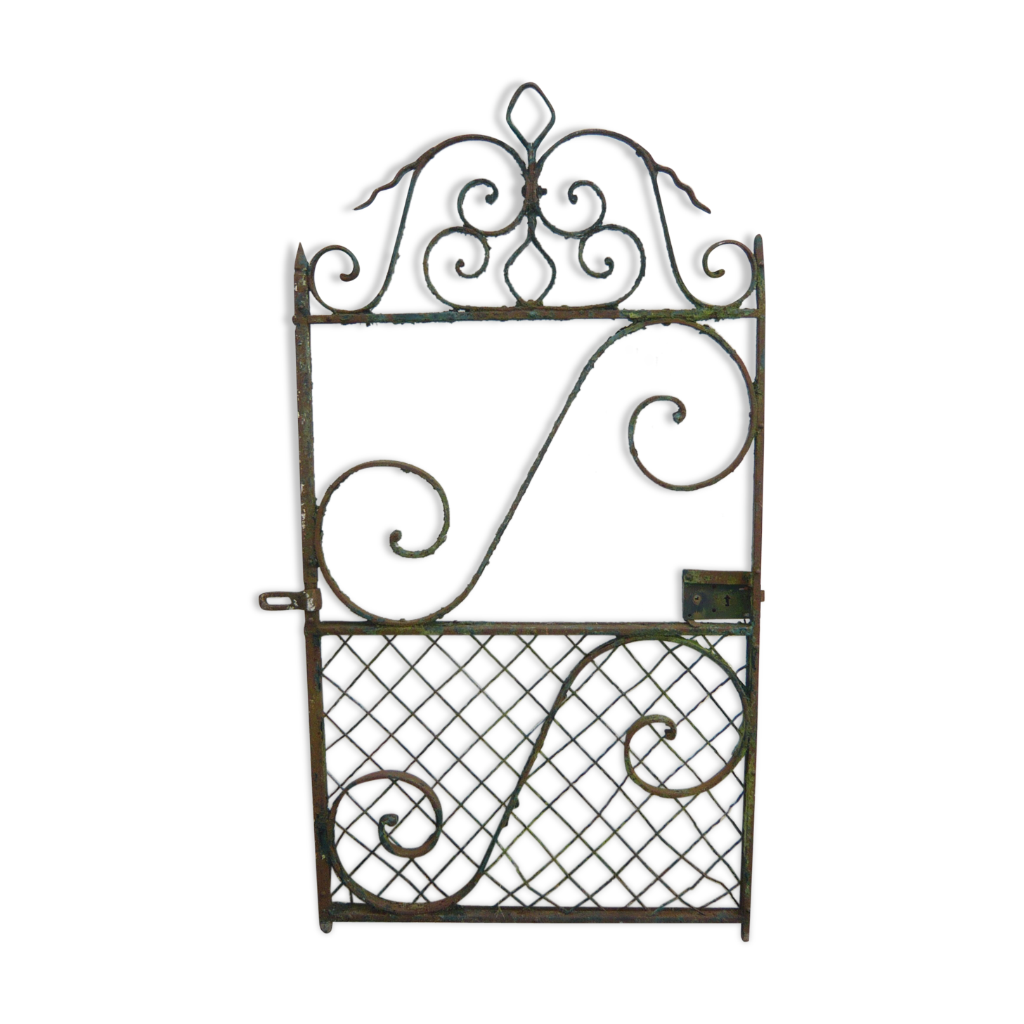 Old wrought iron gate