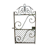 Old wrought iron gate