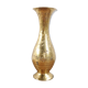 Vase art déco en laiton