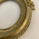 Bronze frame gild napoleon iii xix floral decoration