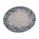 Old blue plate