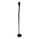 Lampadaire chrome avec col de cygne flexible, 1970