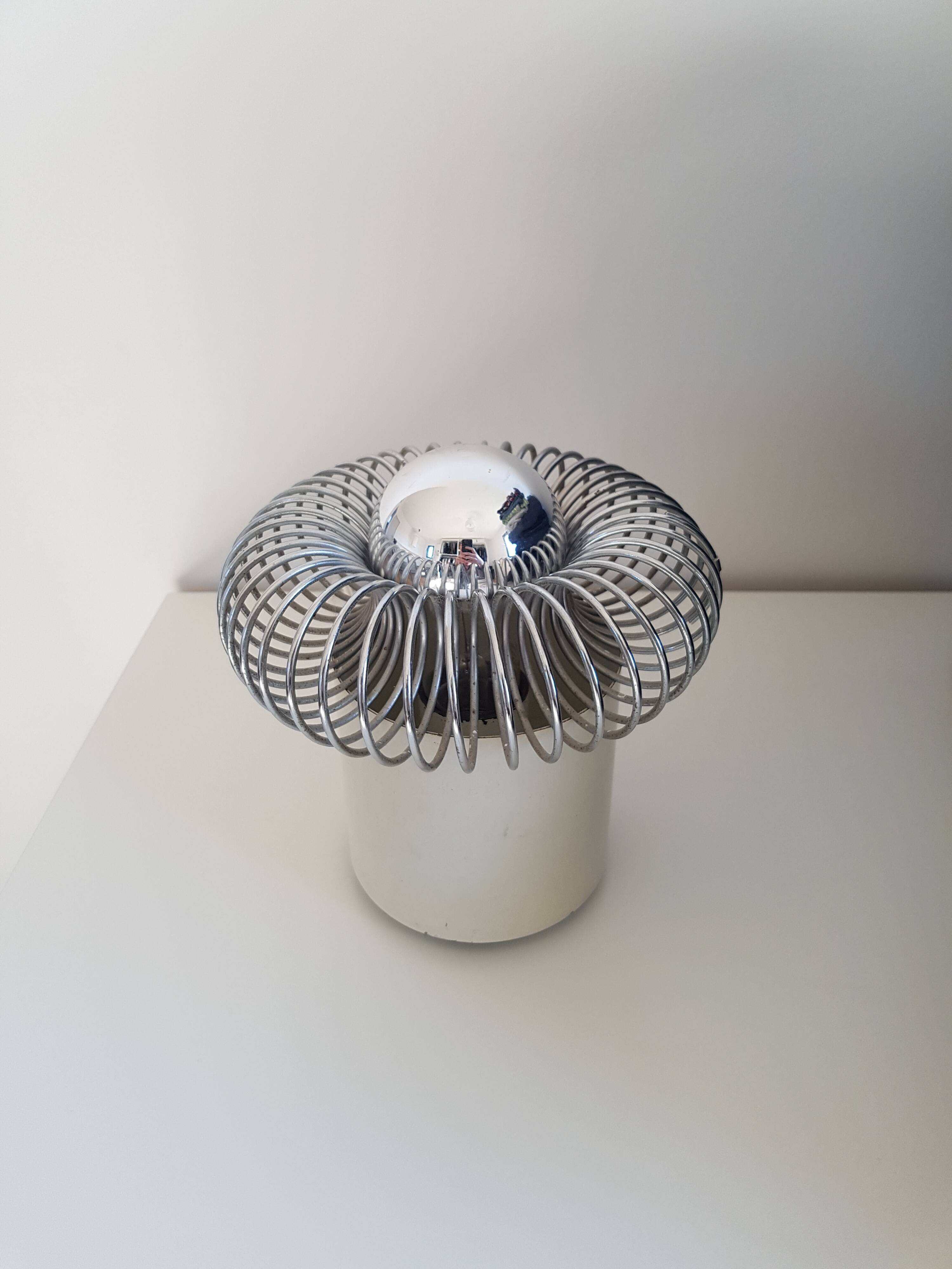 Vintage spiral lamp