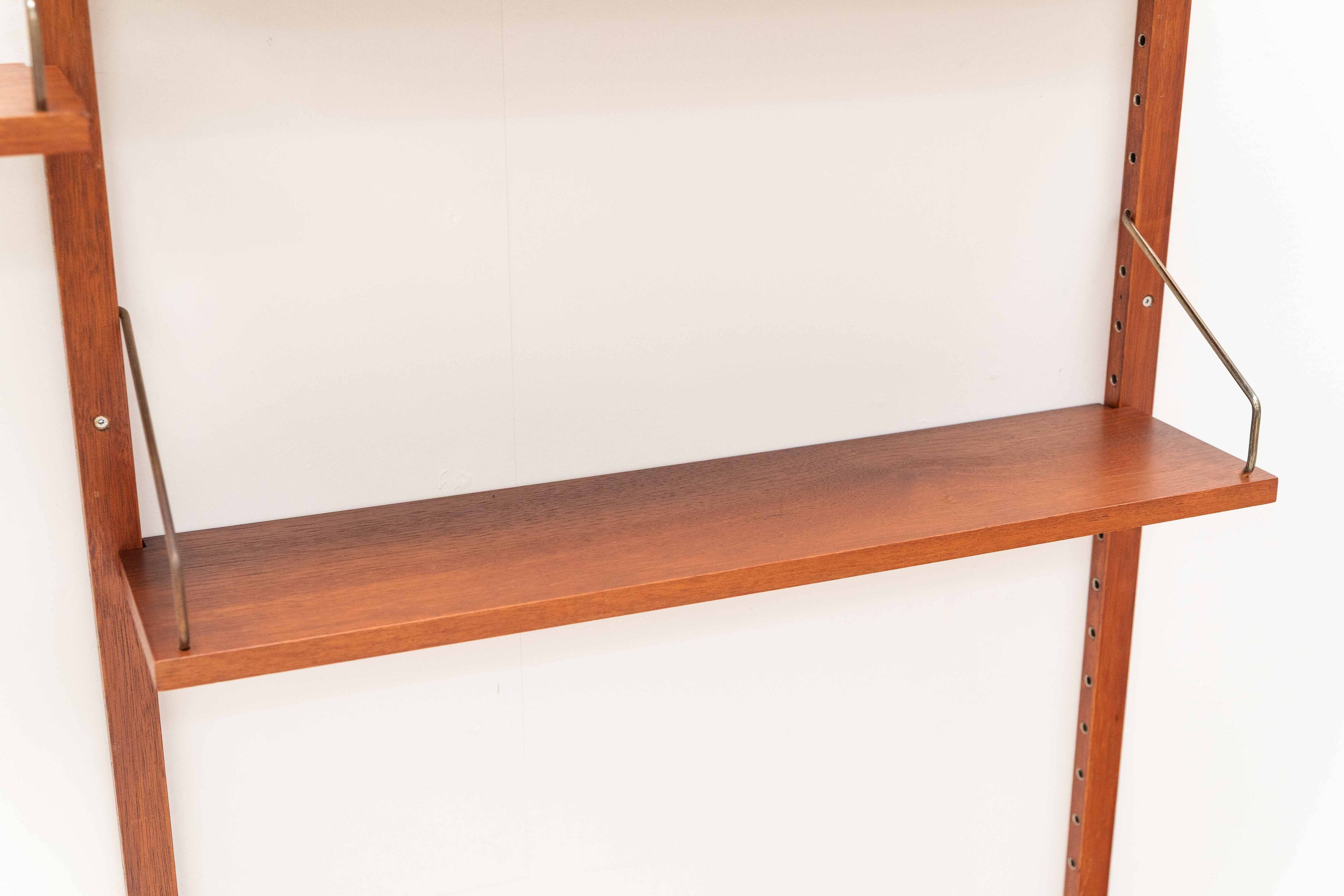 3-bay Cado wall unit by Poul Cadovius