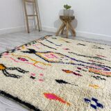 Handmade wool Berber rug 280 X 160 CM