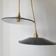 Pair of enamelled suspensions