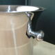 Jean Couzon stainless steel champagne bucket