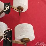 Lot of two 1950s sconces