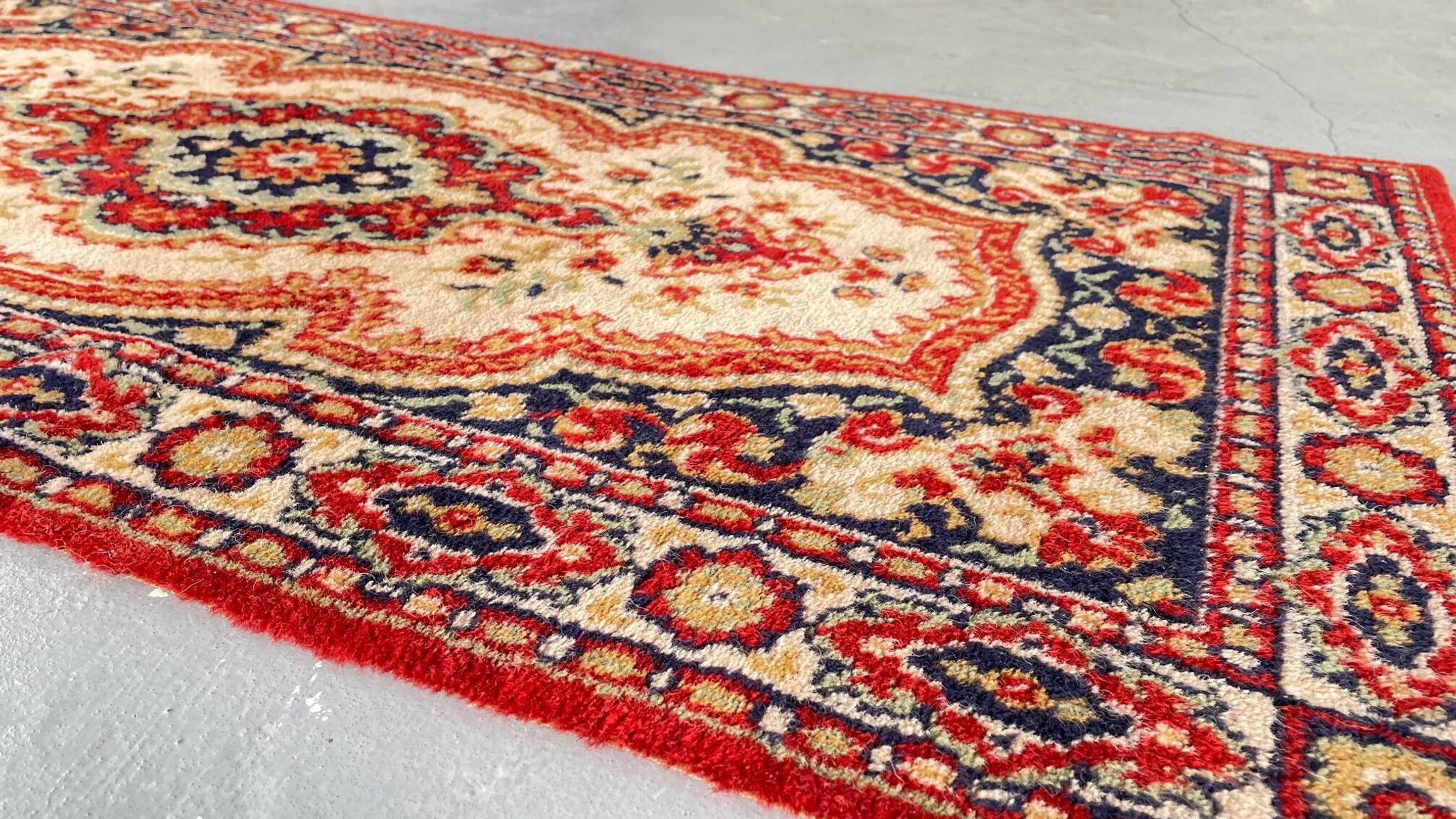 Tapis Teppich Siegel pure laine vintage
