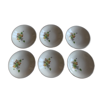 Set de 6 assiettes creuses Gien