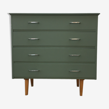 Commode 50s green sage