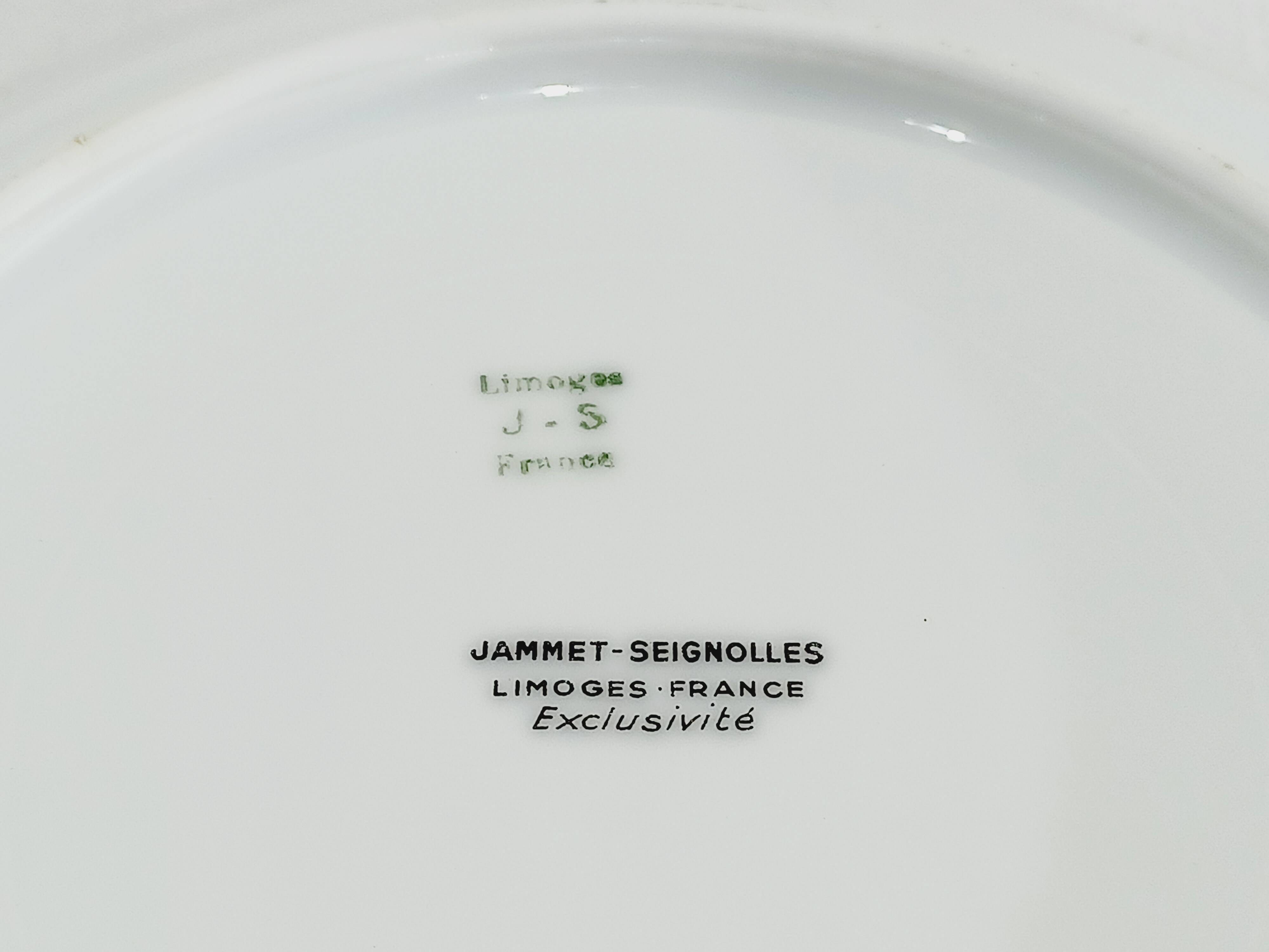Limoges - Service de table en porcelaine