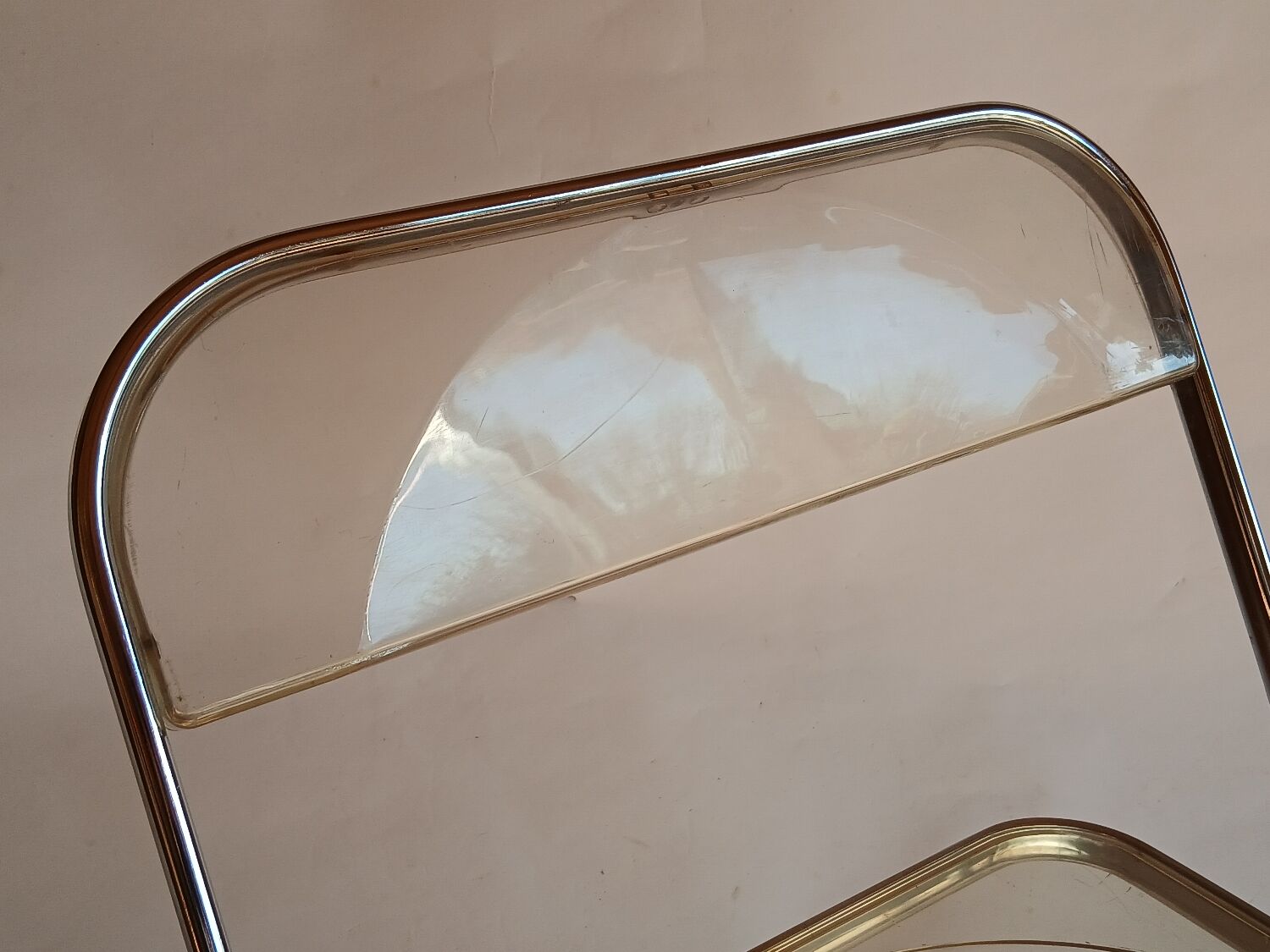 Plia chair by Giancarlo Piretti for Castelli