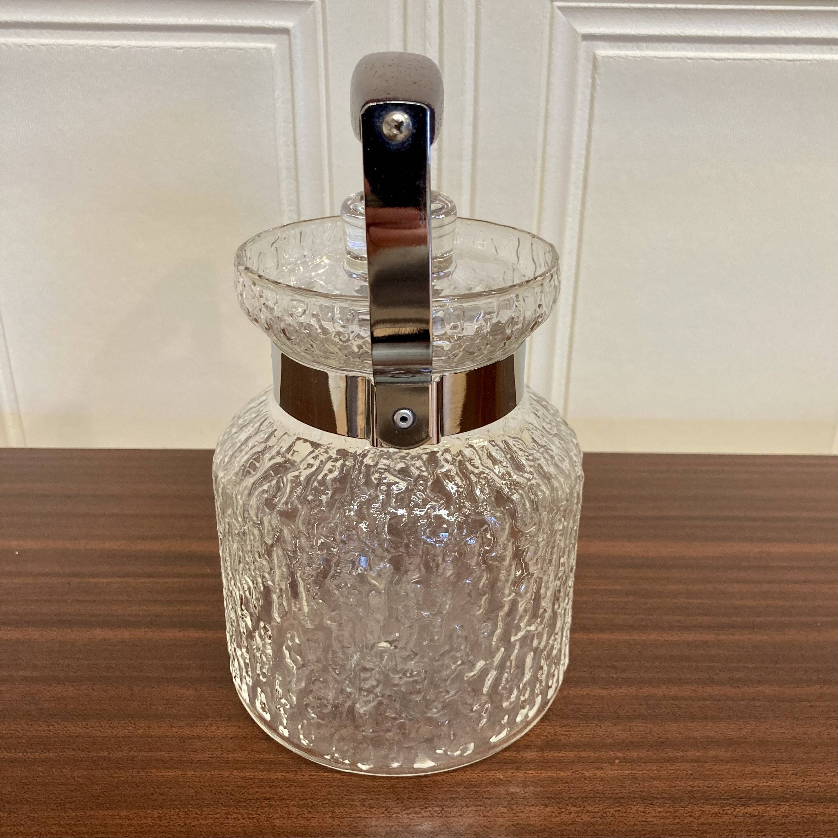 Scandinavian glass teapot design 1950.