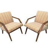 Paire de fauteuils vintage par MIER Topoľčany, 1970