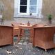 5-piece vintage rattan lounge set 60s