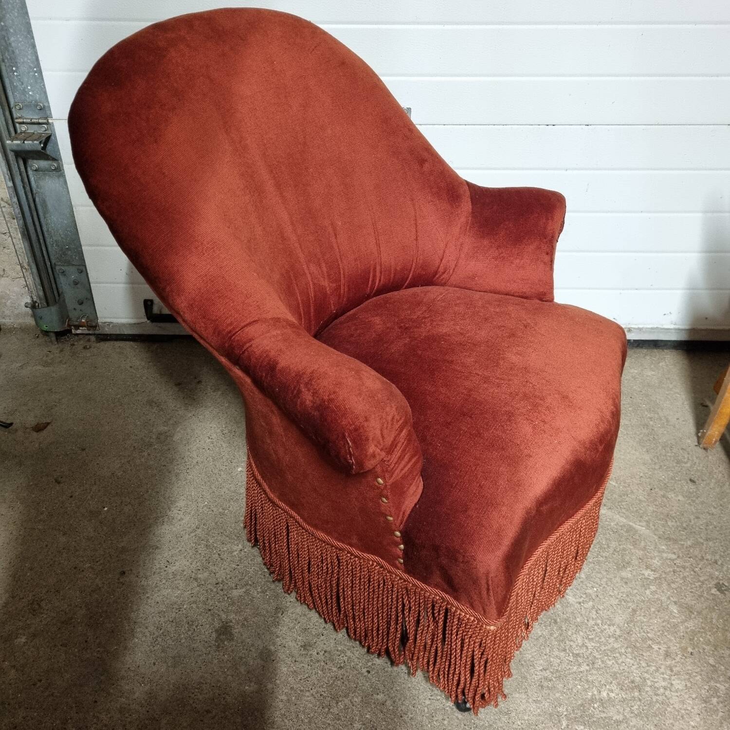 Napoleon III toad armchair