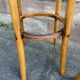 Paire de tabourets de bar bois courbé 1960