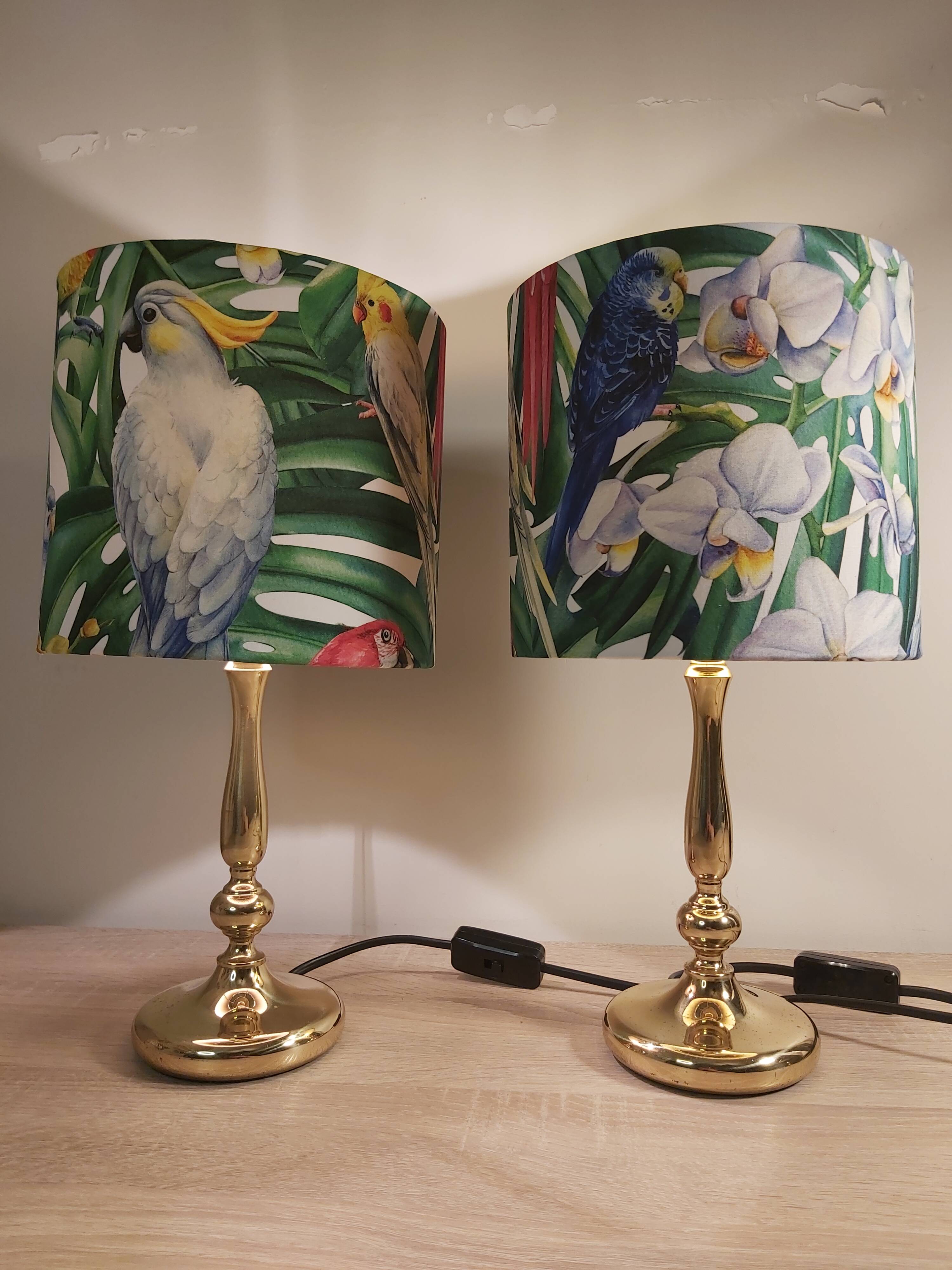 A pair of bedside lamps, Germany, 1970s.