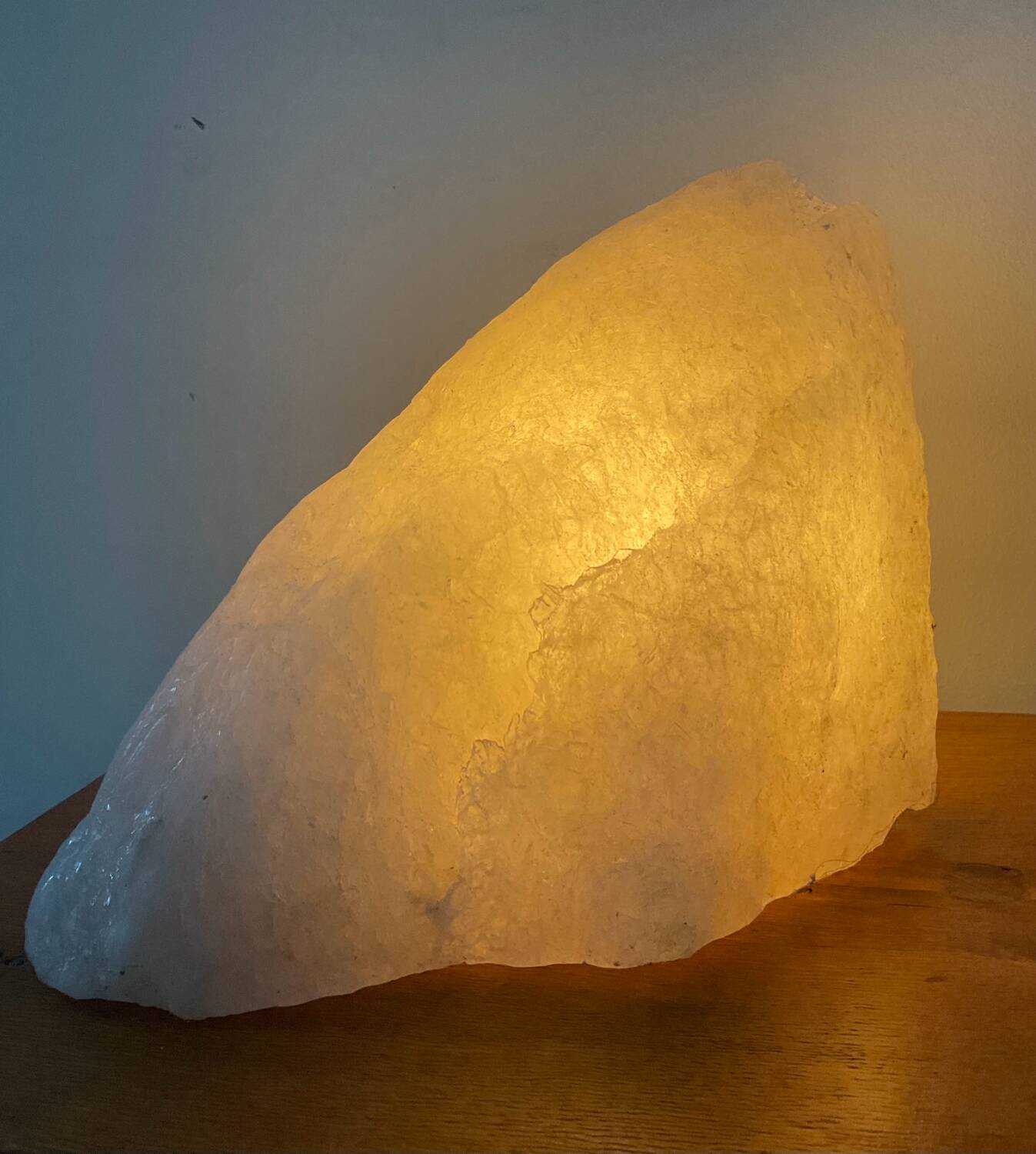 Vintage quartz lamp from the 70s