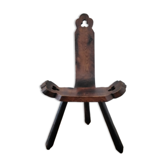 Spanish chair in brutalist style