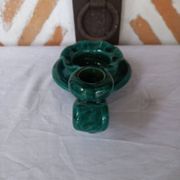 Bougeoir vintage vert