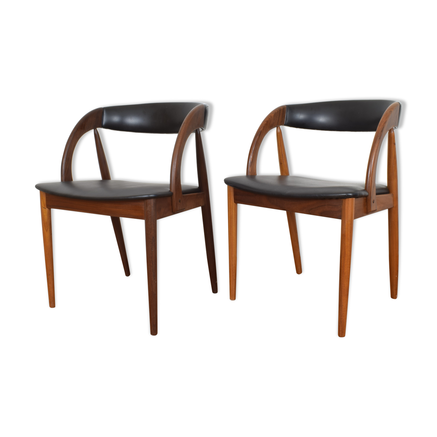 Mid-century danish dining chairs, 1960, set of 2