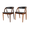 Mid-century danish dining chairs, 1960, set of 2