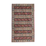 Antique Serbian Pirot Kilim Area Rug Traditional Flat Woven Rug- 200x300cm