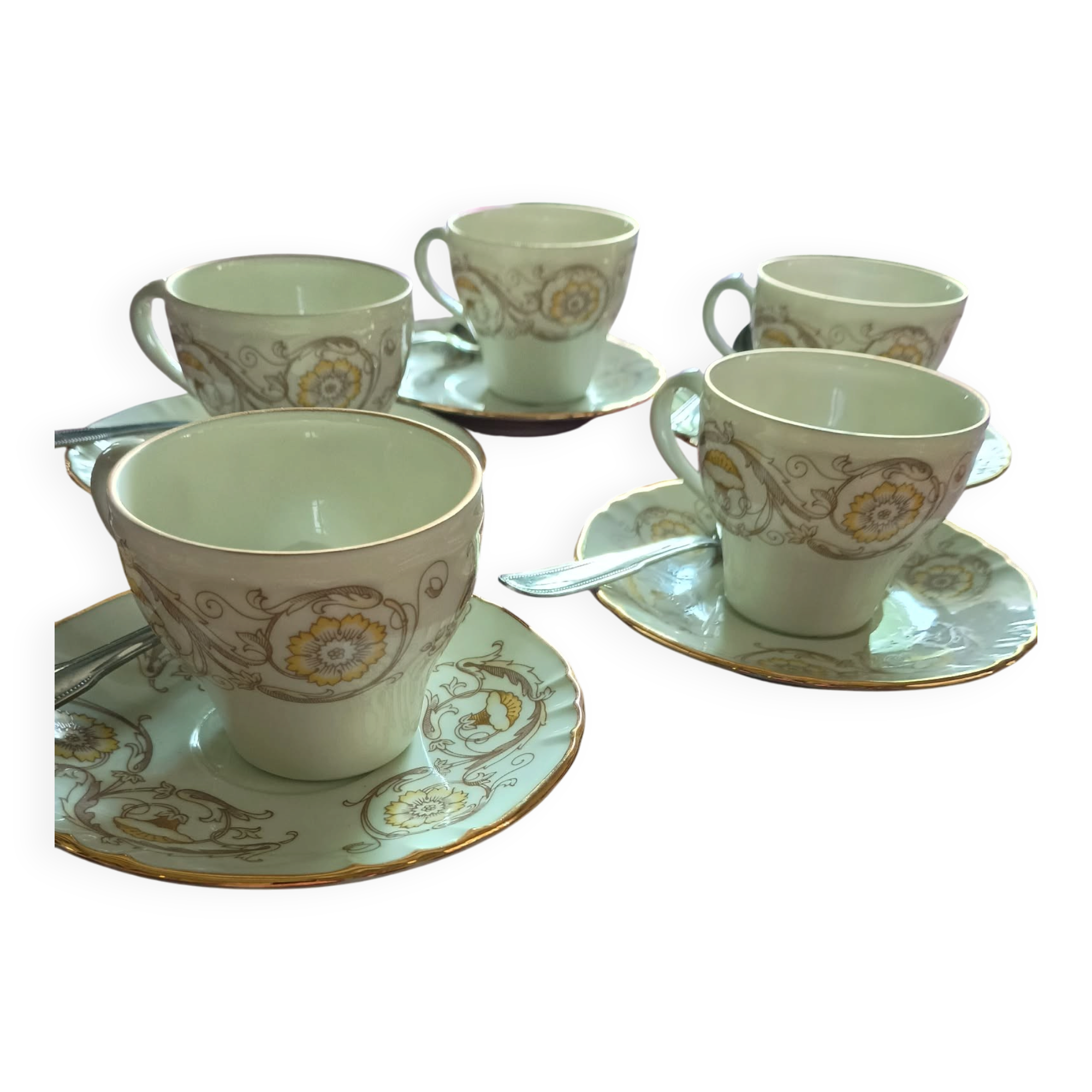 service 5 tasses Richard Ginori