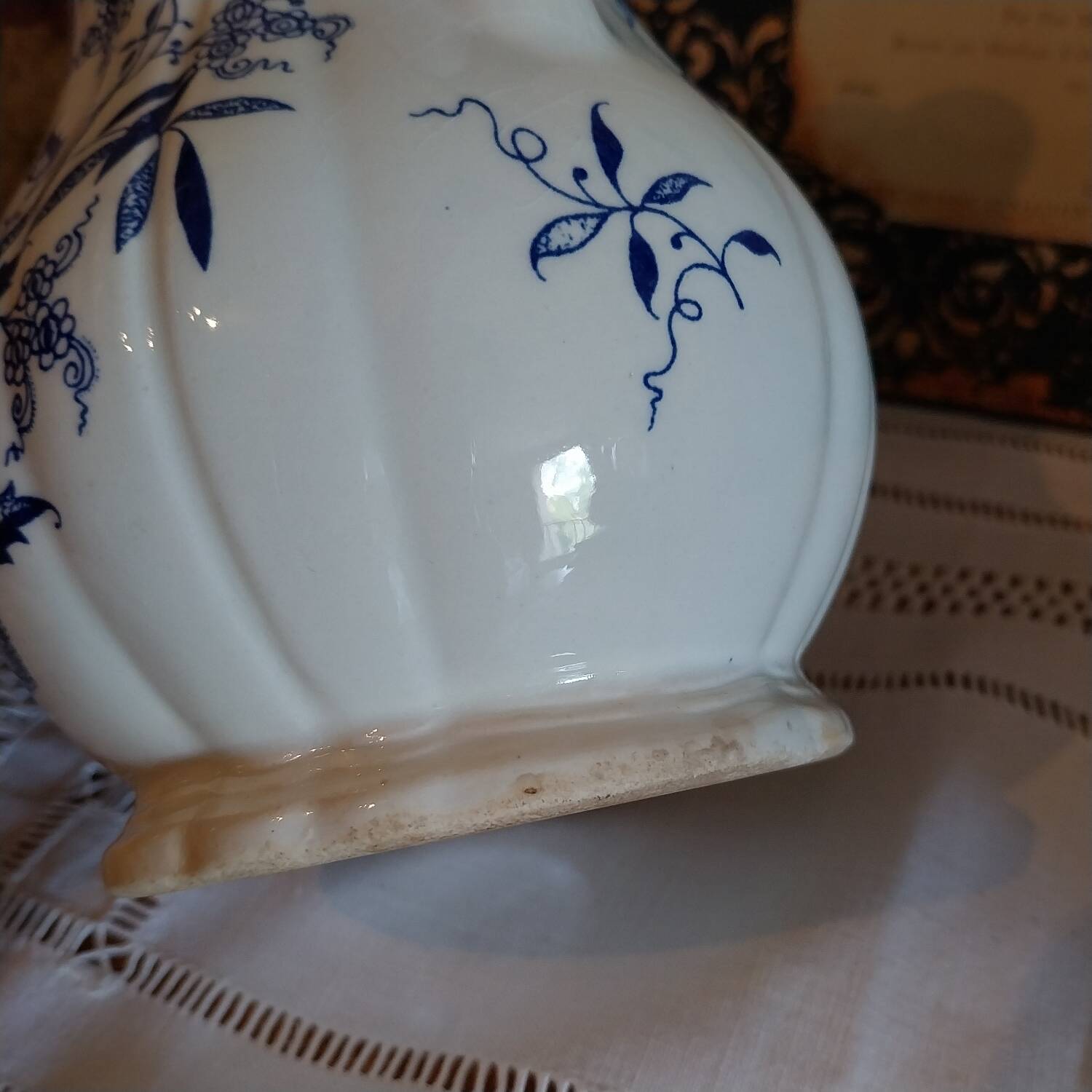 Sarreguemines Pitcher Lancaster Decor