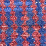 Colorful Boucherouite Moroccan rug - 98 x 230 cm