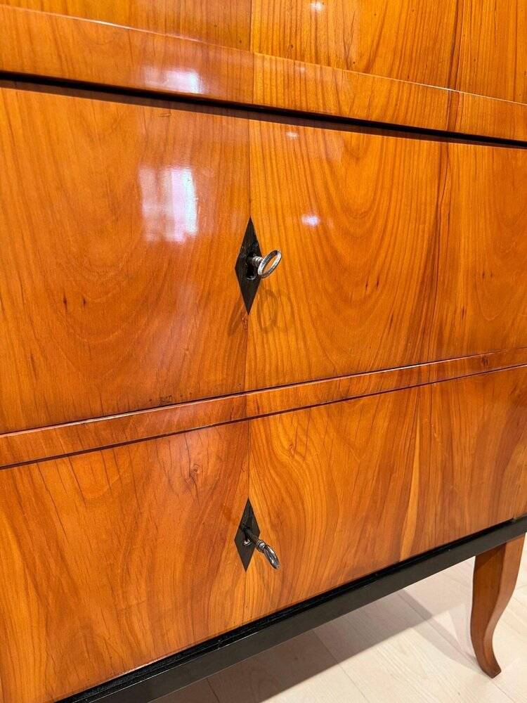 Biedermeier Secretary in Cherry Veneer, 1820s