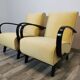Fauteuils de Jindrich Halabala, années 1940, Set de 2