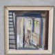 Eric Julius Svensson, Swedish Modern Composition, 1970s, Oil on Canvas, Framed
