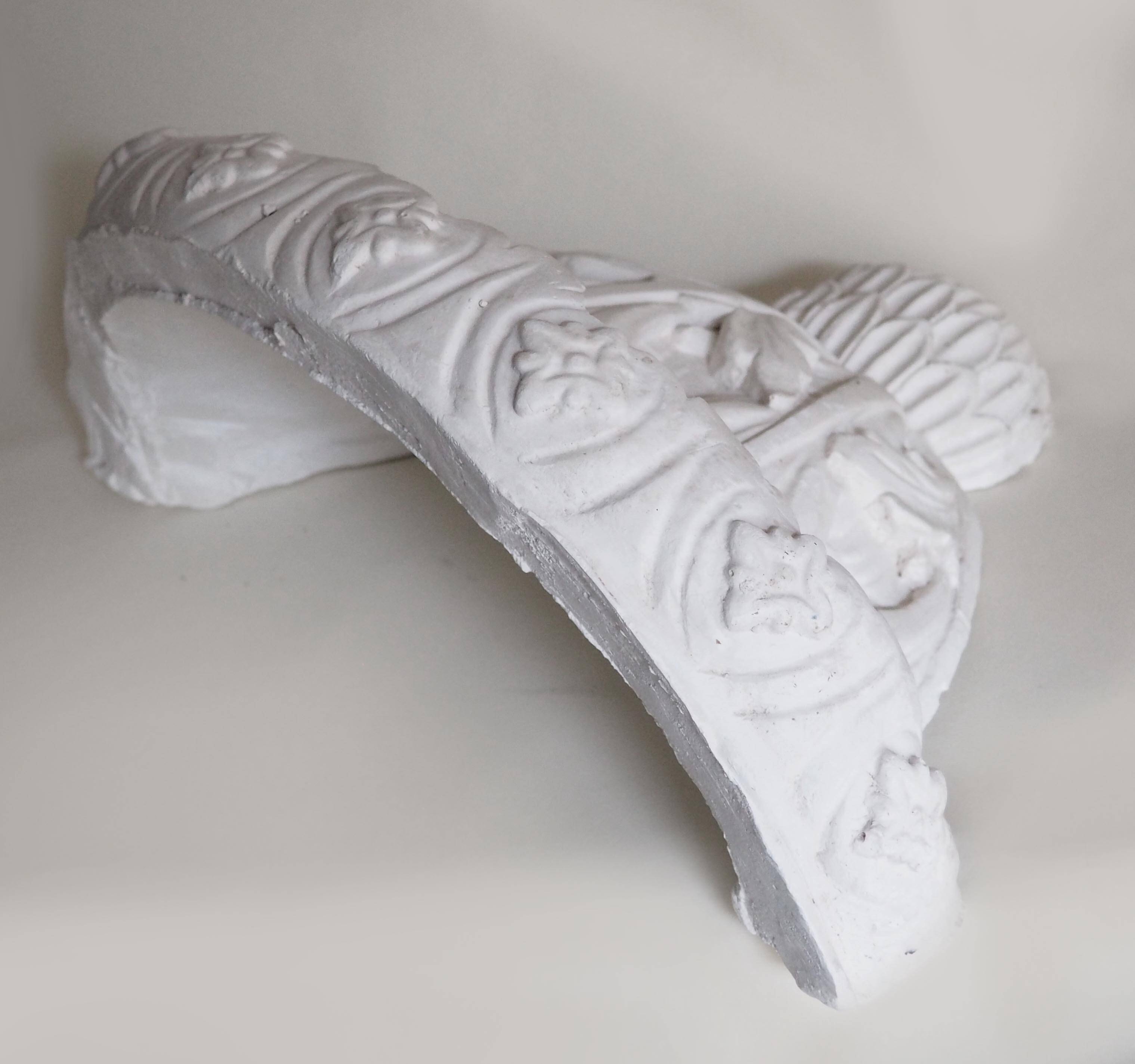 Large foliage wall plaster