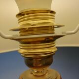 Wooden foot lamp