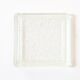 Square trinket bowl in tempered glass, 50s