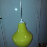 Vintage opaline pendant lamp