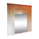 Mirror Trumeau 133 x 136 cm