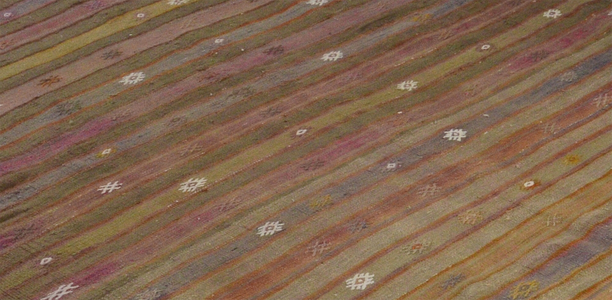 Anatolian handmade kilim rug 260 cm x 158 cm