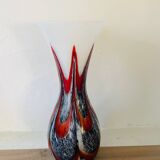 Murano opaline vase Popart 70's