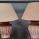 Paire de lampe decorative