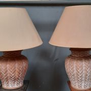 Paire de lampe decorative