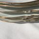6 plates porcelain dessert J.B.T-Cie Limoges edged gold