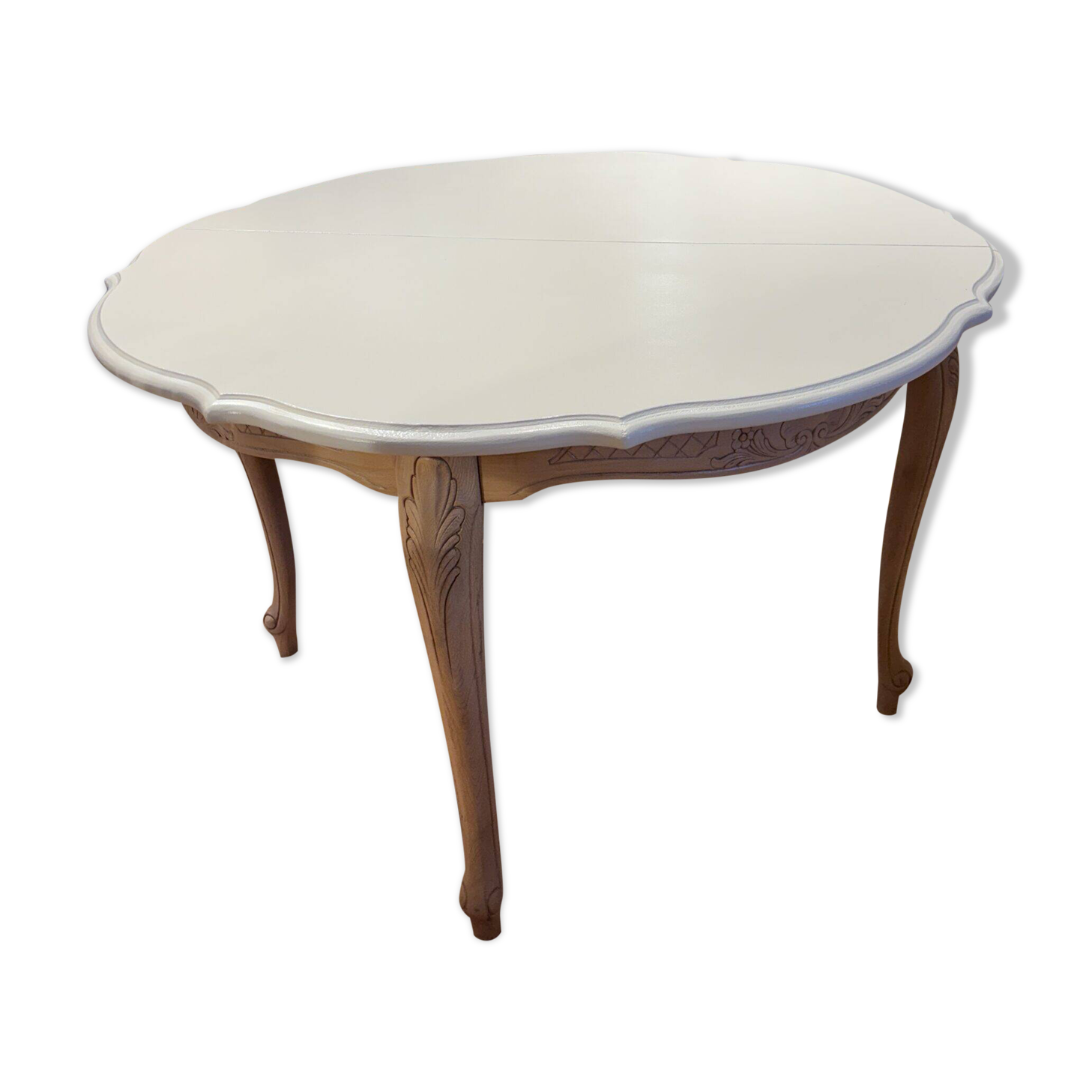 Round table with extension.