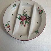 6 assiettes à Asperges Luneville début XX e siècle