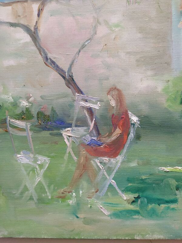 Huile sur toile